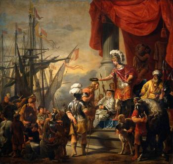 費迪南德 波爾 Aeneas at the Court of Latinus 費迪南德 波爾 Aeneas at the Court of Latinus